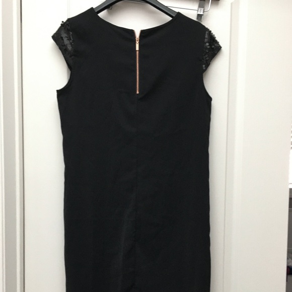 Mossimo Black Sequin Cap Sleeve Midi Dress - Picture 5 of 5